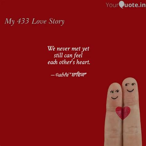 We never met yet still c... | Quotes & Writings by ABHILASHA RAJ VERMA ...