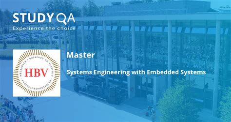 StudyQA — Master: Systems Engineering with Embedded Systems — Buskerud ...