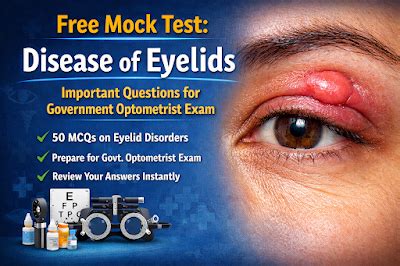 Free Mock Test: Disease of Eyelids