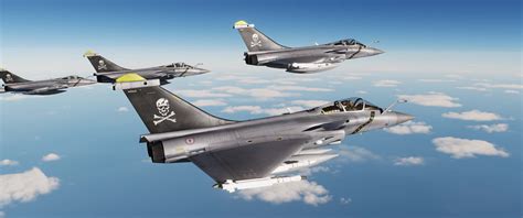 Skin RAF team SPLIT AIR - Rafale Jolly Rogers v2.1