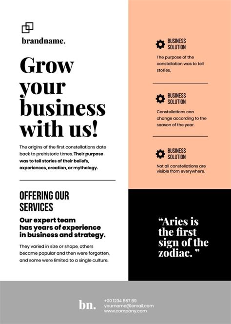 Professional Business Poster 的图像结果