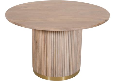 Fluted base dining table – If Walls Could Talk