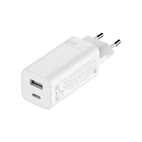 شارژر اورجینال شیائومی Xiaomi GaN Charger (Type-A + Type-C) AD652GEU با ...