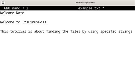 Searching of Word in Linux with Example 的图像结果