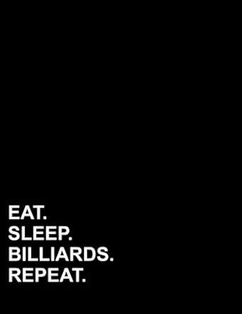 Eat Sleep Billiards Repeat: Four Column Ledger Accounting Ledgers For ...