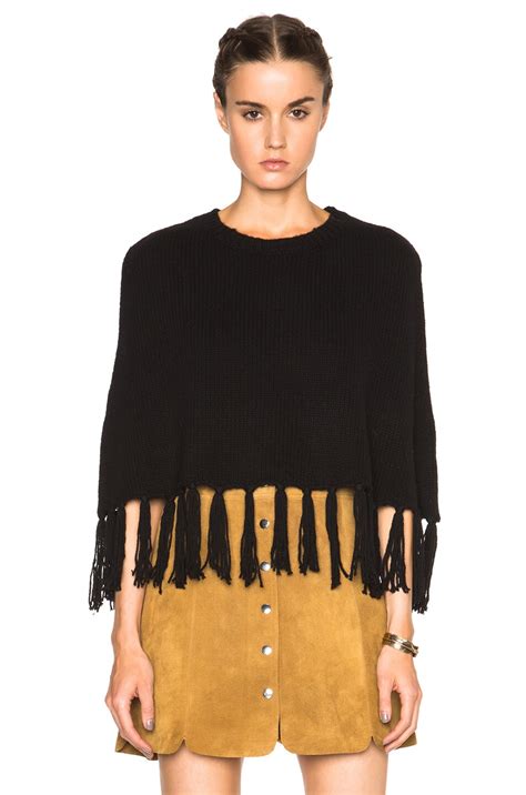 ThePerfext Olympic Poncho in Black | FWRD