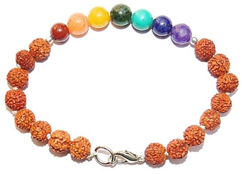 Rudraksha and Chakra beads bracelet – Devshoppe