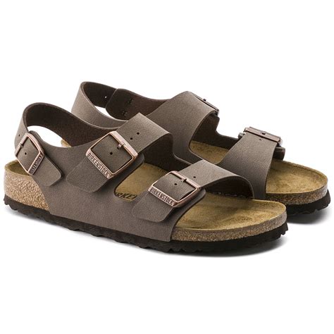 BIRKENSTOCK Milano Birko-Flor Sandal - Mocha