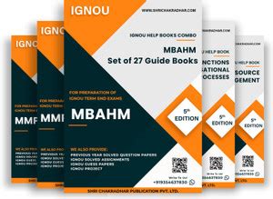 MBAHM (MBA HRM) IGNOU Study Material Combo (Human Resource Management ...