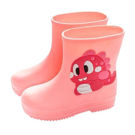 Landzoo Classic Children Rainboots Rubber Children Water Shoes Rain ...