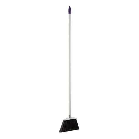Quickie 10-in Poly fiber Angle Upright Broom in the Brooms department ...