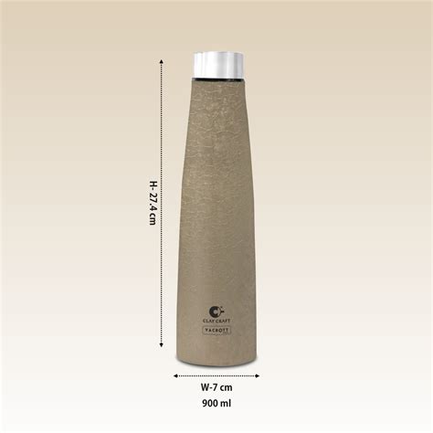 Buy Vacbott Chariott Cork Single Walled Non Insulated Water Bottle ...
