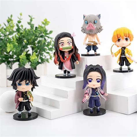 Demon Slayer: Kimetsu no Yaiba Figures, Tanjiro, Rengoku Kyojuro, Shin ...
