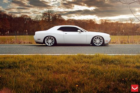 White on White Custom Dodge Challenger | CARiD.com Gallery
