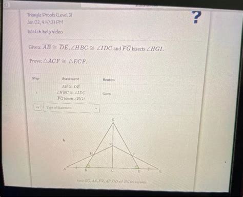 Image result for Triangle Proofs Level 2