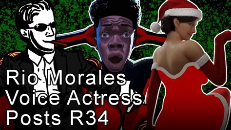 Insomniac's Rio Morales Voice Actress Posts NSFW R34 of Character She ...