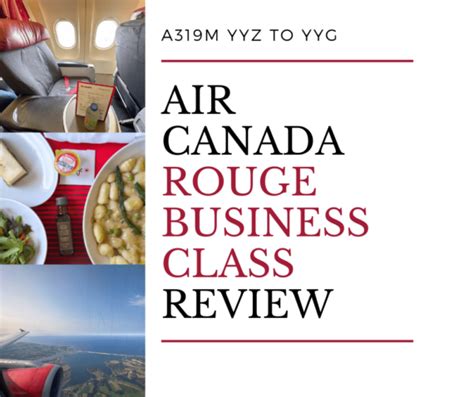 Air Canada Rouge Business Class 的图像结果