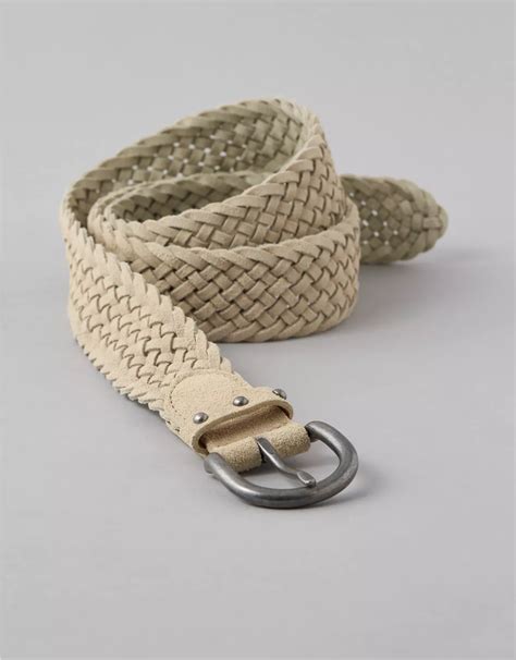 AE Braided Leather Belt | American Eagle
