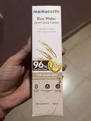 Mamaearth Rice Water Dewy Face Toner with Rice Water & 4% Niacinamide ...