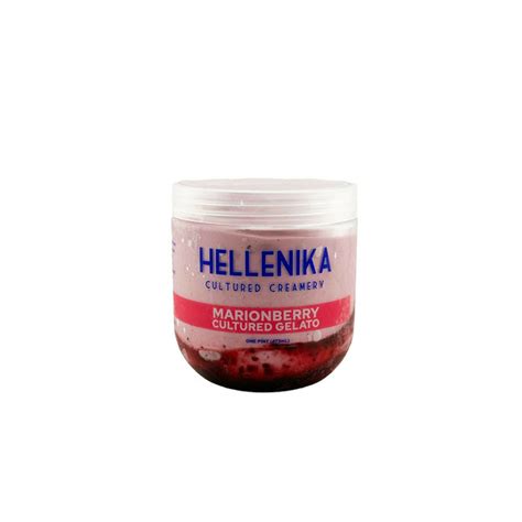 HELLENIKA Cultured Creamery Marionberry Cultured Gelato (1 pt) Delivery ...