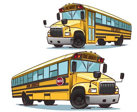 School Bus Vector Art at Vectorified.com | Collection of School Bus ...