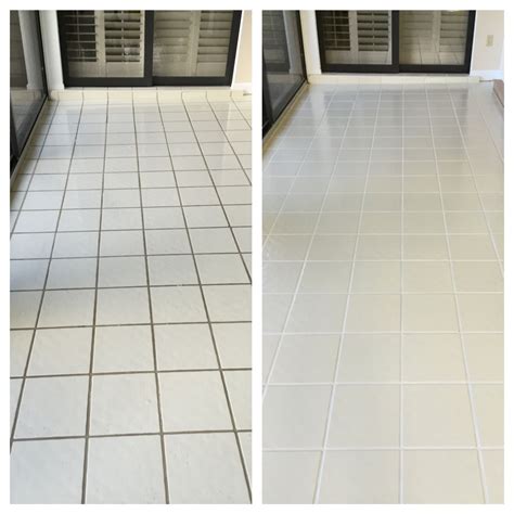 Transform Your Ceramic Tile Floors with Grout Plus Clean and Color Seal