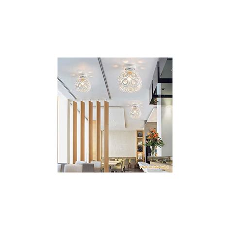 Semi Flush Mount Ceiling Light, Crystal Semi Flush | Ubuy India