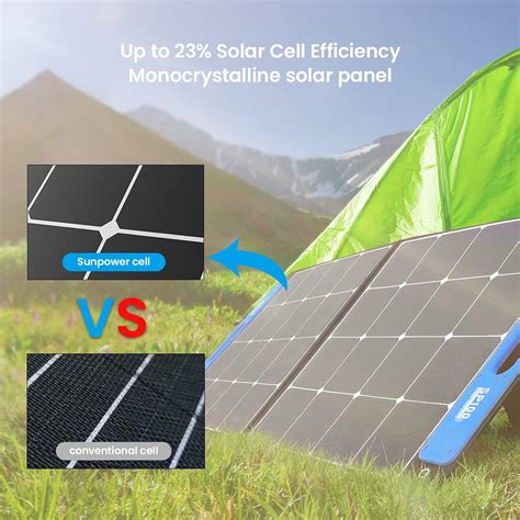 XTAR SP100 100w Foldable Portable Solar Panel for India | Ubuy