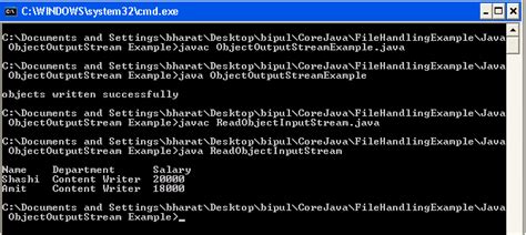 Image result for Object Output Stream in Java