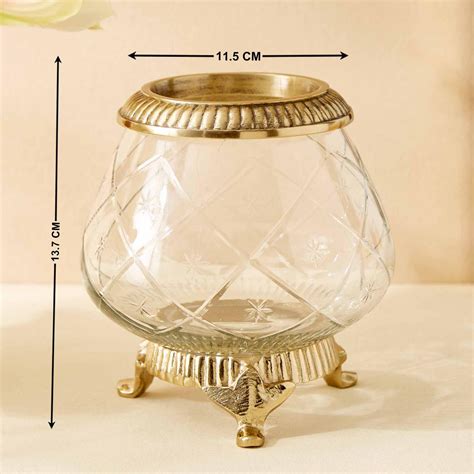 Buy Hoovu Frida Glass Votive Holder from Home Centre at just INR 699.0