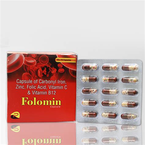 FOLOMIN Capsules RIYADH PHARMACEUTICALS