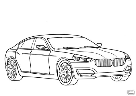 Bmw Car Drawing at GetDrawings | Free download