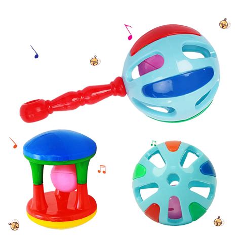 Buy Wembley Baby Rattles for 6 to 12 Months Infant Toddler Toys for New ...