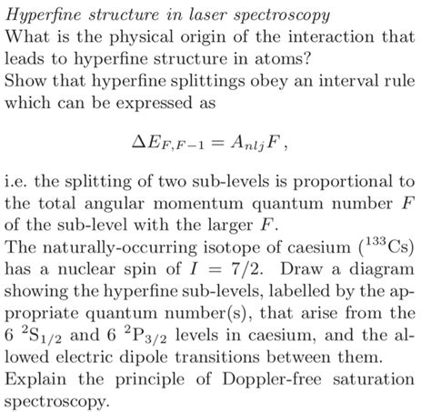 Hyperfine Structure Spectroscopy 的图像结果