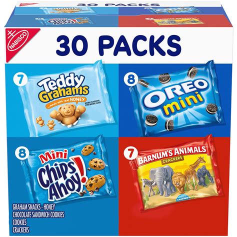 Buy Nabisco Team Favorites Variety Pack, OREO Mini, CHIPS AHOY Mini ...