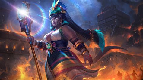 Download Ix Chel (Smite) Video Game Smite HD Wallpaper
