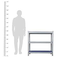 Mil-Nil Prime CRC Sheet Powder Coating Glossy Finish 3 Shelf ...