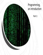 Image result for Programming 1