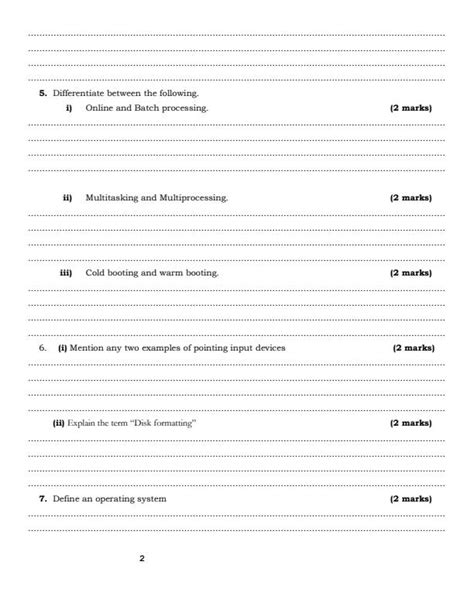 Form 3 Computer Exams 的图像结果