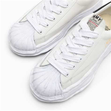 Maison MIHARA YASUHIRO Low Blakey white trainer | TheDoubleF