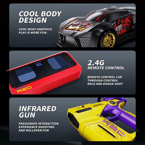 Laser 3-in-1 Infrared Gun RC Car | Gesture + Gun Control Racing Car fo ...