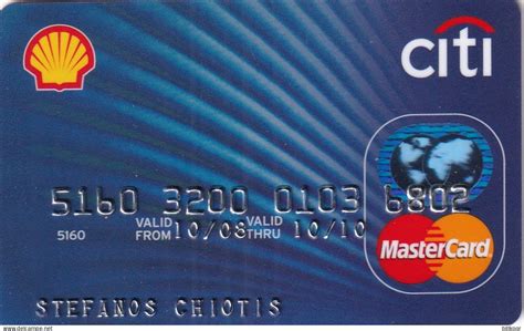 Tarjetas de crédito (caducidad min 10 años) - GREECE - Shell, Citibank ...