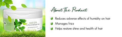 Organic Harvest Hair Spa for Dry & Damaged Hair, Makes Hair Soft ...