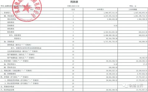 成都轨道交通集团2020年半年度合并及母公司财务报表__财经头条