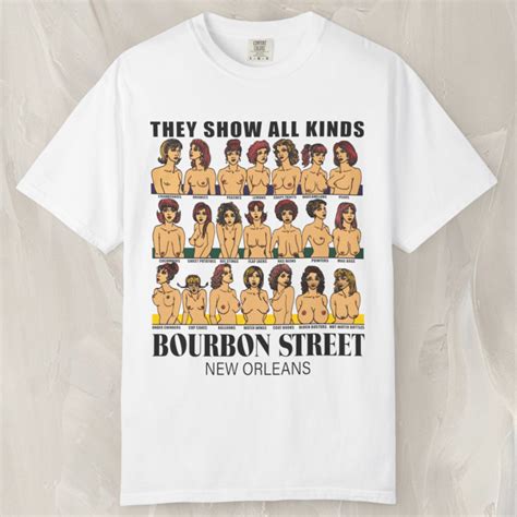Vintage They Show All Kinds Bourbon Street New Orleans Bare Breasts ...