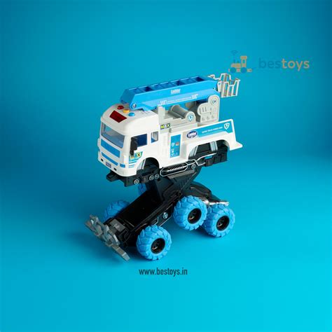 Engineering Truck-Ladder Deform Truck | Smart toy | Music & Sound | In ...