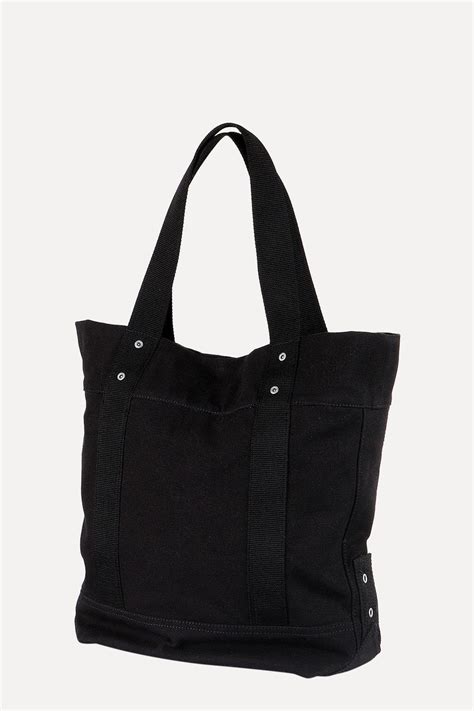 Buy Online Throw In Black Canvas Tote Bag for Men at Zobello