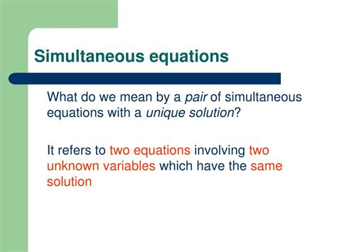 Image result for Simultaneous Quation