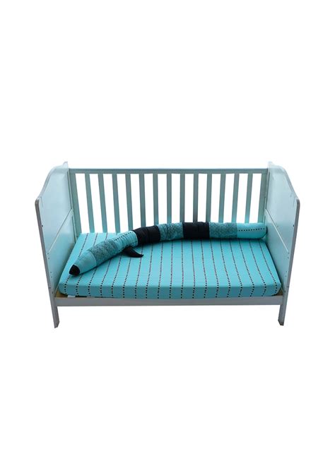 Get Cushion - Under The Water & Fitted Crib Sheet Combo - Blue at ...