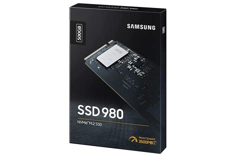 Samsung 980 MZ-V8V500BW 500 GB NVME M.2 SSD, R/W Speed (3500/3000) With ...